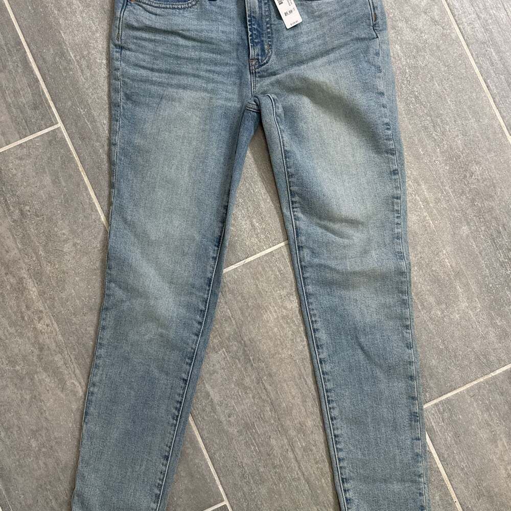 J Crew Denim Toothpick Jeans 27 NWT - Picture 2 of 3